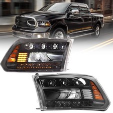 Full Led Headlights Assembly for 2009-2018 Dodge Ram 1500/2500/3500