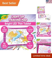 Light Up Tracing Pad Pink, Best Birthday, Holiday & Christmas Gifts for Girls...