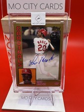 2019 Topps Update 1984 Topps Baseball Auto Gold /50 Lou Brock #84A-LBR HOF