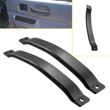 2x Interior Front Door Pull Handle Grab 5ES43DX9 For 1997-2006 Jeep Wrangler TJ