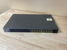 NETGEAR GS728TP-200NAS Smart Managed Pro PoE Switch *See Description