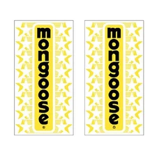 Mongoose - Retro Supergoose Californian fork Decals - Old school bmx