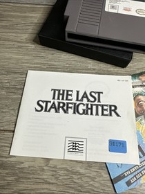 The Last Starfighter (NES Nintendo) Complete CIB OEM Authentic Box Manual