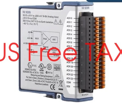 Neu National Instruments NI 9205 785184-01 C-Serie Spannungseingang Modul Spot - Bild 1 von 2
