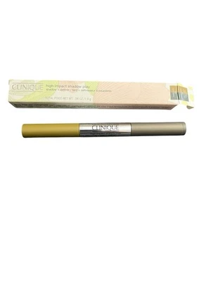Clinique High Impact Shadow Play Shadow + Definer 02 MIXED GREENS .06oz./1.9g - Image 1 of 3