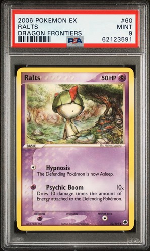 Ralts graded PSA 9 for sale on eBay