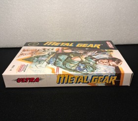Metal Gear (Nintendo Entertainment System, 1988) NES CIB mappa completa quasi come nuova