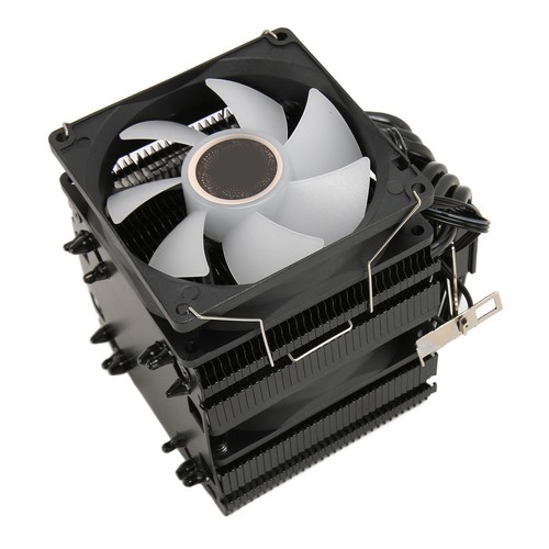 CPU Air Cooler Dual Tower 6 Heat Pipes 3pin 12VDC 48CFM 22dB ARGB CPU Cooling CB - Afbeelding 9 van 22