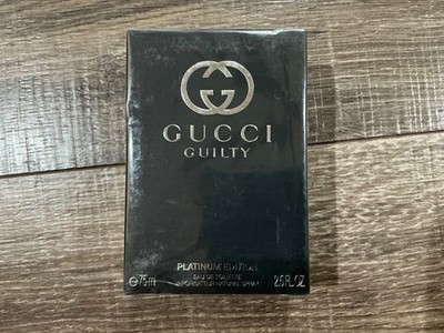 Gucci Guilty Platinum Edition 2.5 Oz 75ml Eau de Toilette Spray for Women NIB