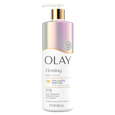 Body Lotion for Women, Firming with Collagen Peptides Serum, Visibly Firmer Skin