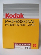 Kodak Kodabromide F5 8x10 500-sheet SINGLE WEIGHT B W photographic paper, SEALED