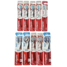 13 Colgate 360  Advanced Floss Tip  Optic White Toothbrushes Soft Medium Oral