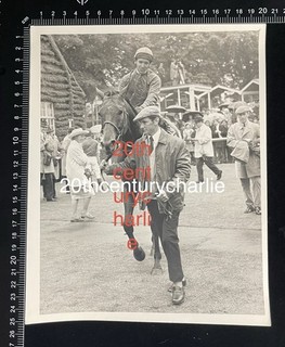 1972 Sandown Eclipse BRIGADIER GERARD Horse Race Original PRESS PHOTO 10x8 B&W