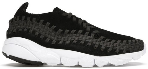 NIKE Air Footscape Woven NM Wolf Grey Dk Grey Black Shoes NEW Mens