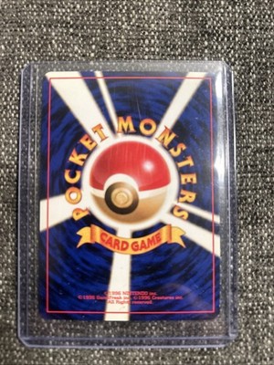 Pikachu No. 025 Jungle Old Back 1997 Vintage | Japanese Pokémon