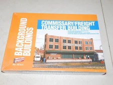 Walthers Background HO Commissary Freight Transfer Building Kit #933-3173 NIP