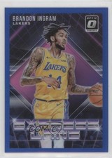 2018 Panini Donruss Optic Express Lane Blue Prizm 42/85 Brandon Ingram #9 0s55