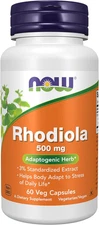 Rhodiola 500MG 3PCT Extract60 VCAP, 60 CT