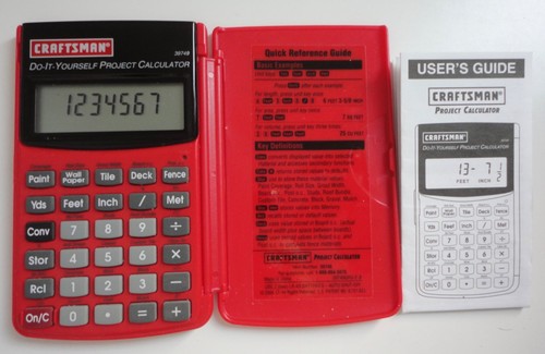 CRAFTSMAN Heimwerker-Projekt digitaler Solarrechner mit Benutzerhandbuch funktioniert