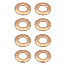 For Mercedes G-Class Genuine Bosch Diesel Fuel Injector Copper Base Washers x 8