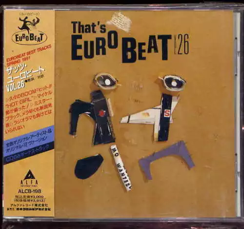 va That's eurobeat vol.26 Japan 1991 CD w/obi ALCB-198 | eBay