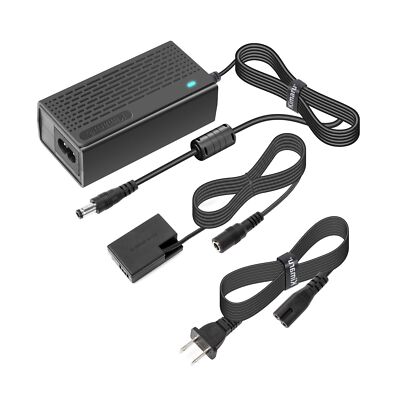 Kimaru ACK-E18 DR-E18 DC Coupler LP-E17 Dummy Battery AC Power Adapter Kit fo...