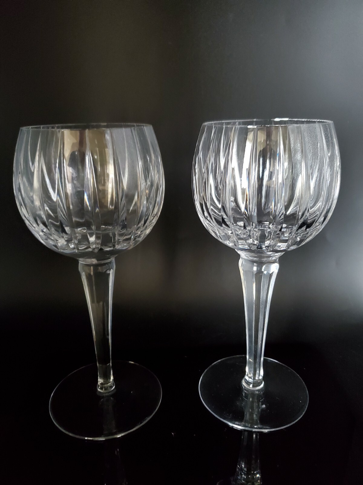 Thomas James Peerage Wine Hock Glasses New Set of 2