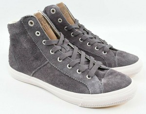 suede high top trainers