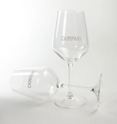 2 x Campari Aperitif Amalfi Weinglas 48cl Cocktailgläser Likör Stielglas 0757 - Bild 1 von 4