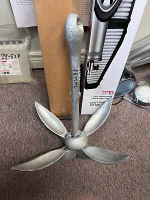 Grapnel folding Flute Anchor 13 lbs