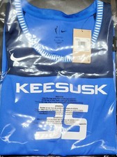 Nike WNBA Connecticut Sun Rebel Edition Jonquel Jones BBall Jersey #35 Sz 56=2X 