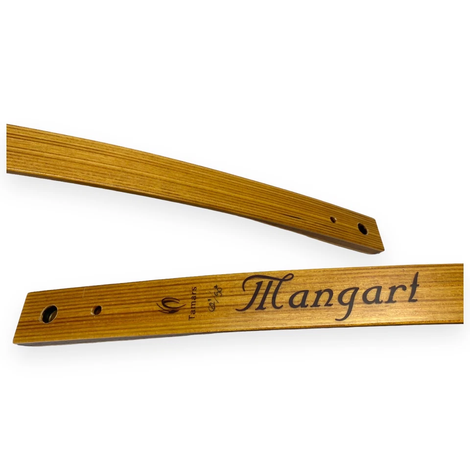 Tamars Mangart RIGHT Handed Bow 62” 50# Wooden Recurve Takedown Hunting Archery - Image 4 of 4