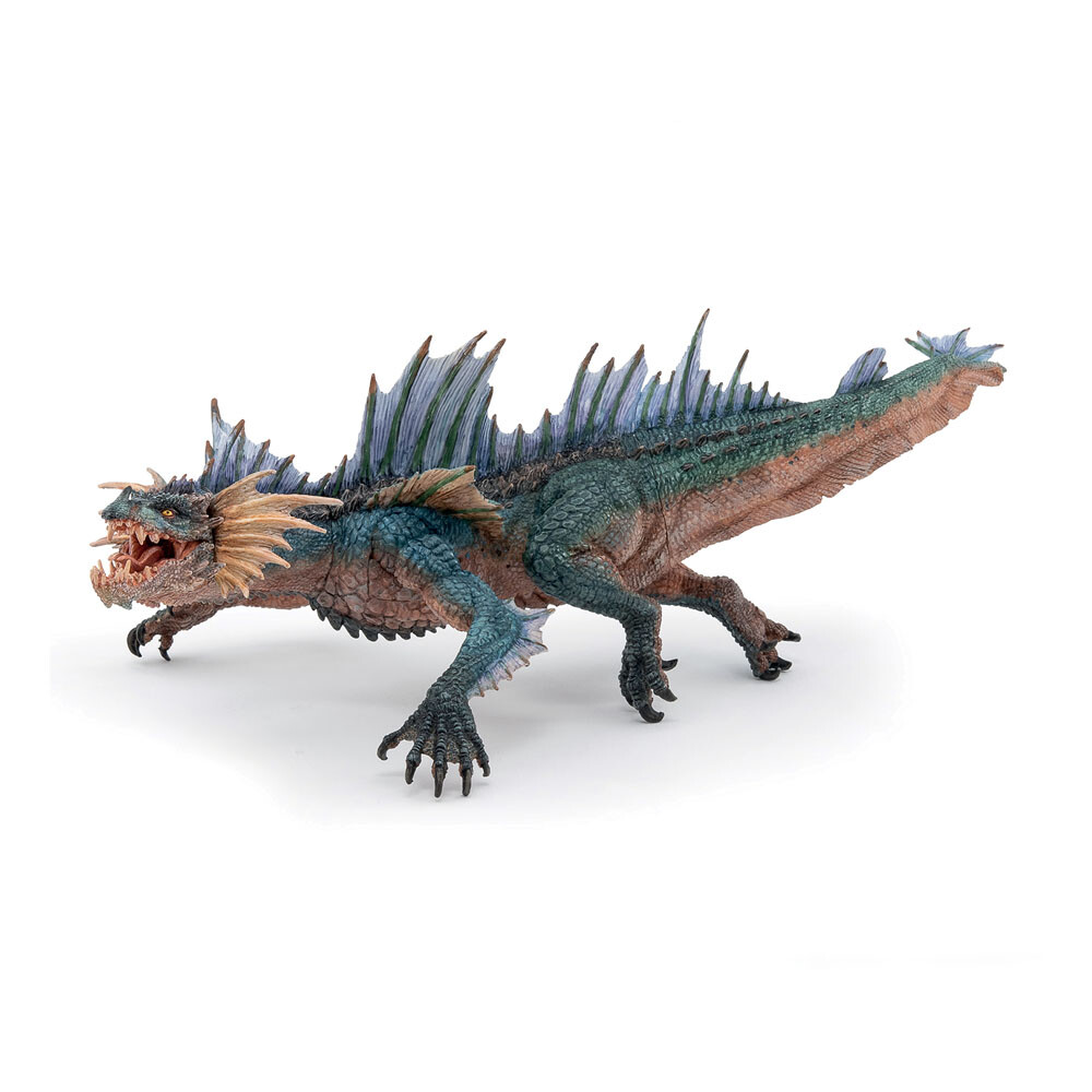 Papo 39386 Re Dragone Rosso 9 CM Cavaliere E Castelli