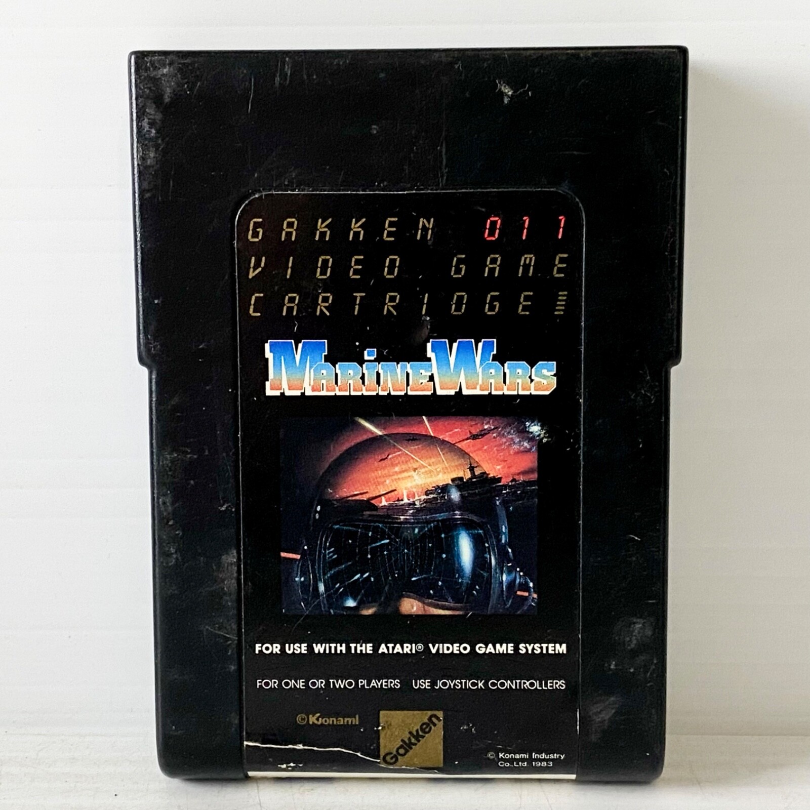 Marine Wars - Gakken - Atari 2600 - Tested & Working - Free Postage