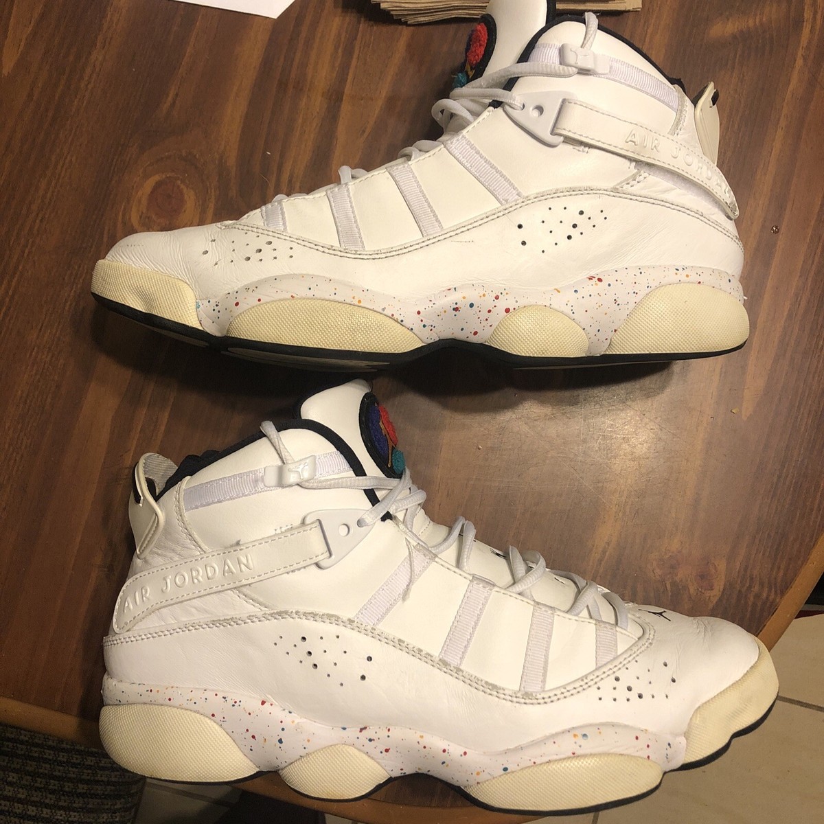 Size Jordan Rings Paint Splatter 2019