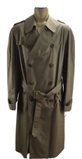Hart Schaffer & Marx Beige Raincoat Jacket Men’s Size 44L