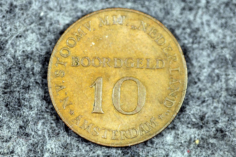 N/D Netherlands Amsterdam 10 Boordgeld Token #L00982