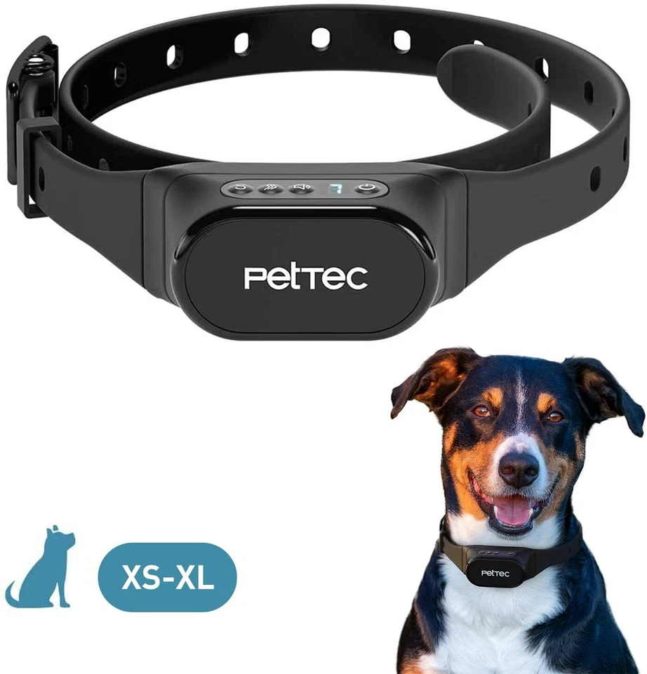PetTec Anti Bell Halsband, Vibrationshalsband, Hundehalsband Vibration - Bild 3 von 4