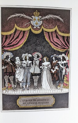 Cyrano De Bergerac by Edmond Rostand with Sandglass ~ Illustrated