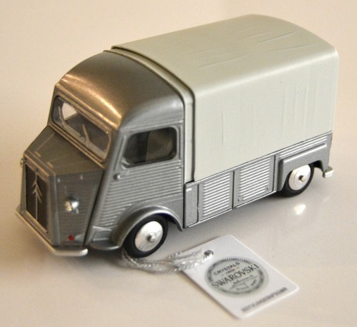 Miniature Citroën Type H 1965 Pickup Bâché 1/43 - Minialuxe Réf. K116_1SE - Édition Limitée Signée