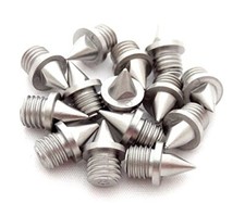 Spikes Stainless Steel Track and Cross Country Spikes 1/4", 14-Pack