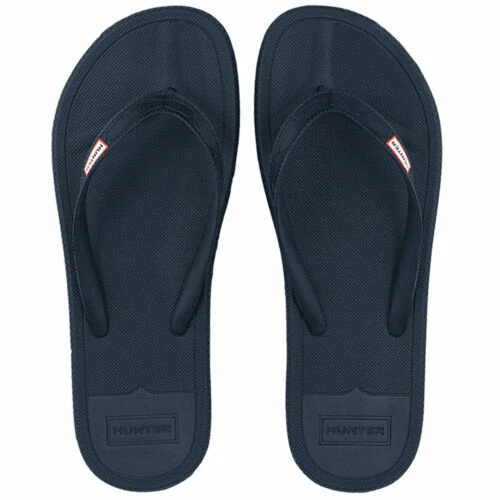 Sandalias y chanclas de mujer azules Hunter