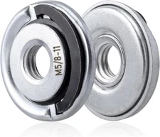 2Pcs Quick Change Angle Grinder Flange Nuts 5/8-11 Lock Nut for Grinder