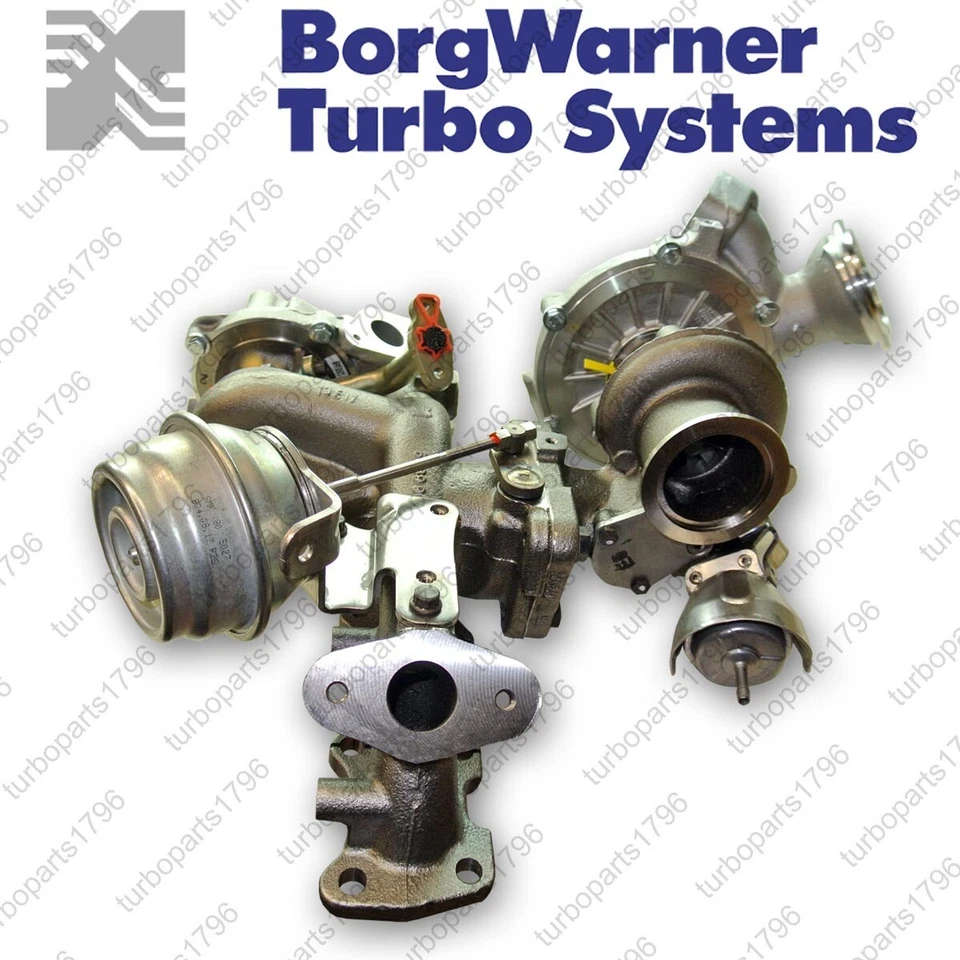 36010145 36012552 Bi Turbolader Volvo S60 S80 V60 V70 XC60 XC70 36010146 Neuteil - Bild 2 von 4