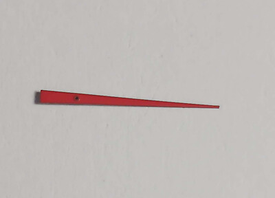 CHRONO-SEKUNDENZEIGER ROT LÄNGE 11,5MM FÜR BUREN CAL. 11, 12, 15 ~NOS~ (z0255)