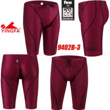 YINGFA 9402B-3 RACING TRAINING JAMMERS S BOYS 7-8 WAIST 20.5-23" FINA APPROVED