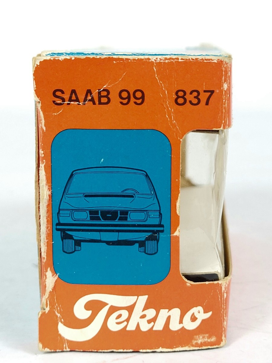 Vintage Tekno 837 Saab 99 ORIGINAL BOX ONLY 1/43 Rare - SEE PICS