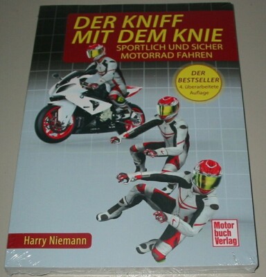 Der Kniff mit dem Knie - Sportlich und sicher Motorrad Fahren Ratgeber Buch Neu