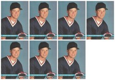 (7) 1992 Stadium Club Dome Baseball #80 Scott Hatteberg RC Red Sox Card Lot