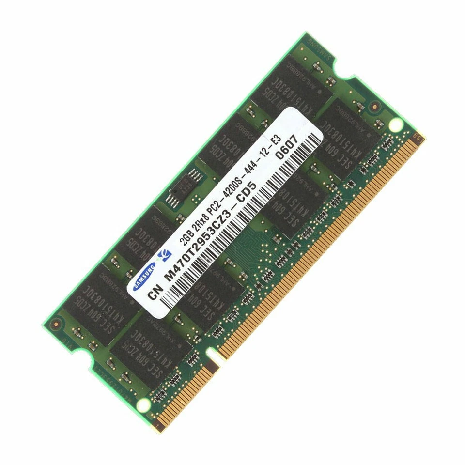For Samsung 2GB PC2-4200S DDR2-533MHz 2Rx8 200Pin CL4 SODIMM Laptop Memory BT - Image 2 of 4
